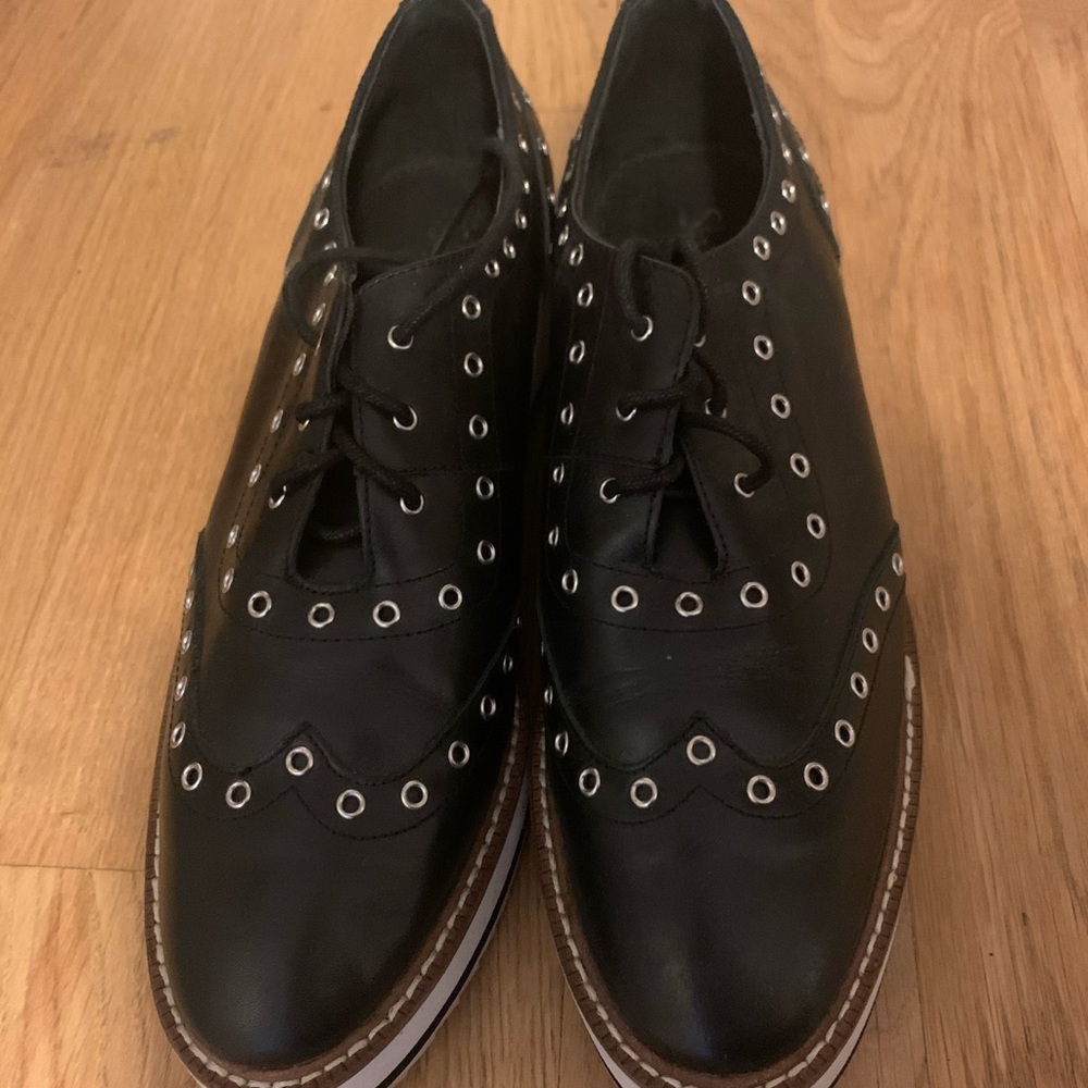 Shelly’s London Black Loafers